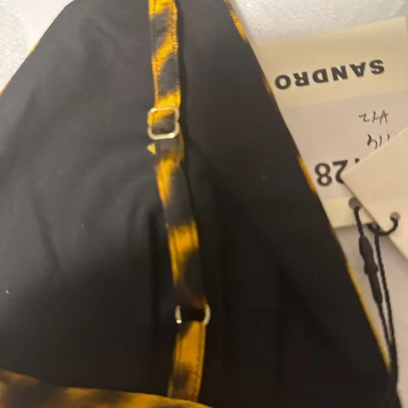 ✨ NWT Sandro Leopard Print Satin Bralette Top Size 0 - Picture 11 of 11